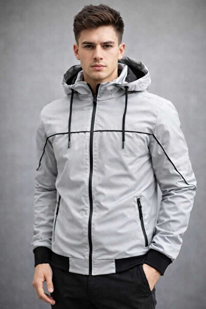 X-AVIR Slimfit Summer Sports Coat - Mobile Capucison with Elastic Sleeves and...