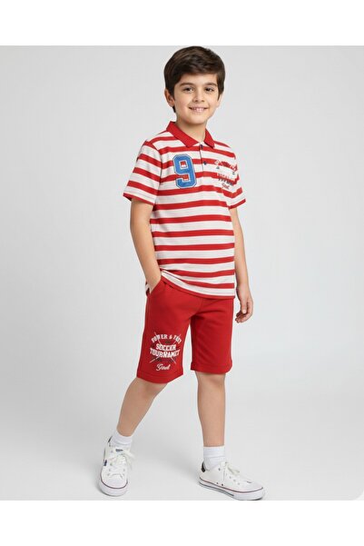 Egelite SET DE VARĂ PENTRU BĂIEȚI 6-7-8-9-10 ANI, TRICOU ȘI PANTALONI ȘORT CU...