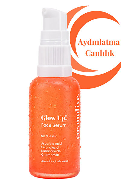Cosmolive Profesyonel C vitamini Yüz Serum | Aydınlatıcı | Askorbik Asit | Fe...