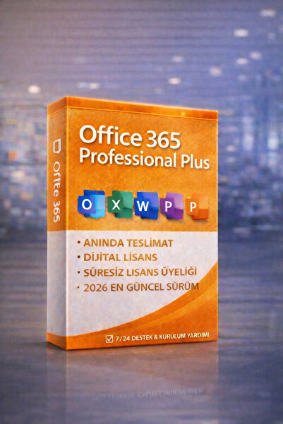 MICROSOFT Office 365 Professional Plus Dijital Key Ömür Boyu