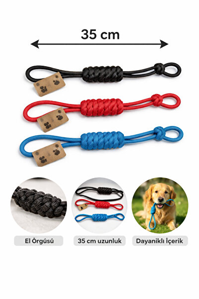 Sonsuz Diş İpi (Köpek Oyuncağı) (Siyah)