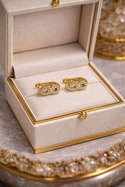 Sevil Gümüş Sonsuzluk Modeli Çocuk Gümüş Küpe