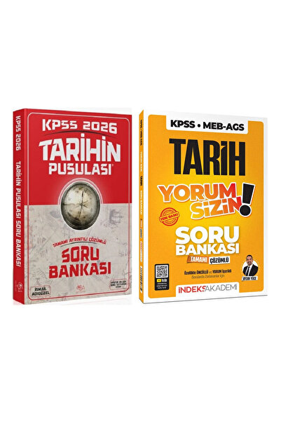 CBA Akademi 2026 KPSS Tarihin Pusulası Soru Bankası Çözümlü - İsmail Adıgüzel...