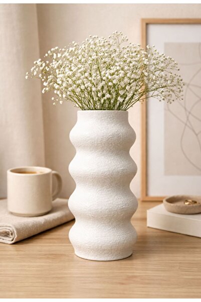 Sufle home dekor DEKORATİF MODERN VAZO