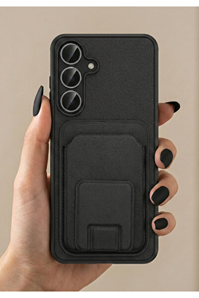Rivor Galaxy S25 Fe Compatible Case with Camera Protrusion, Wallet Card Holde...