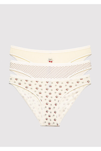 Mavi 3lü Klasik Külot 1913820-70007