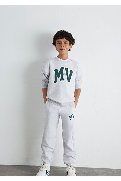 Mavi MV Baskılı Gri Sweatshirt 6S10054-88467