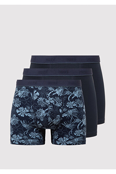 Mavi 3-Pack Printed Navy Blue Boxers 0912226-70500