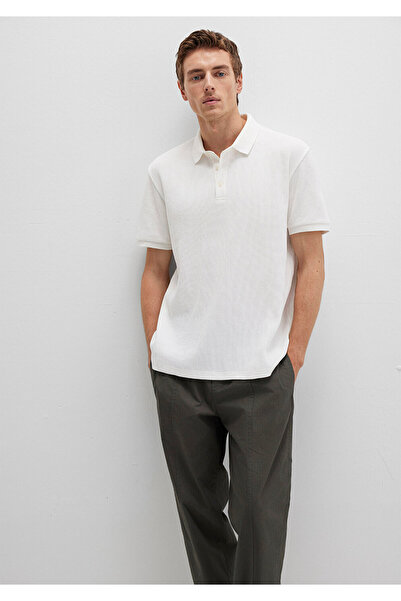 Mavi Tricou polo alb normal / Normal Cut 0612824-70057