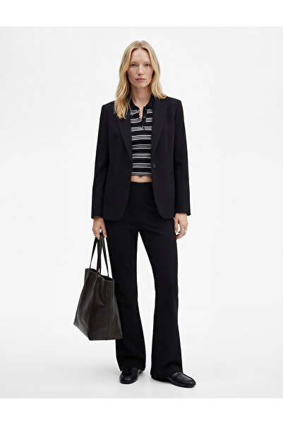 Koton Scuba Fabric Slim Fit Flared Tights