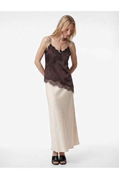 Koton Fusta standard din satin slim fit Midi