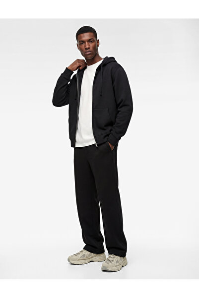 Koton Comfortable Fit, Lace-Up Waist, Sweatpants with Raised Pockets