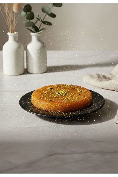 Newflon صينية كنافة دائرية سوداء 13.5 سم