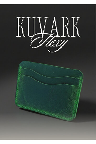 KUVARK Flexy Card Holder - Wallet |   Genuine Calf Leather |   Handmade