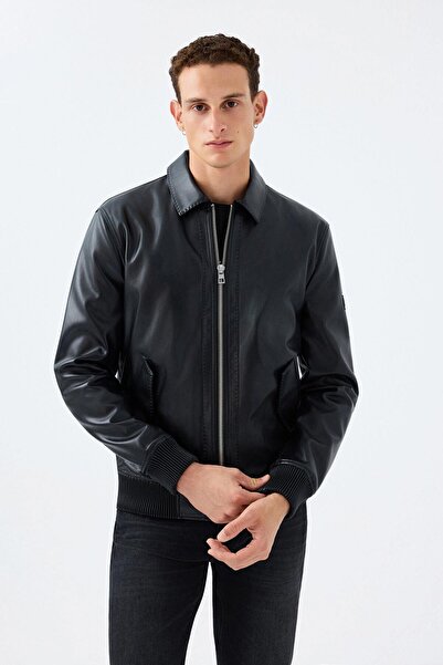 Loft Men's Faux Leather Coat Lf2040820