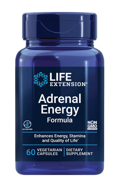 Life Extension Adrenal Energy Formula, Help inhibit The Effects of Stress, ho...