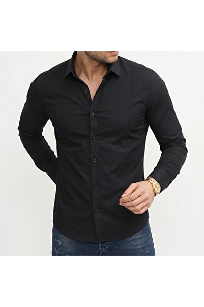 Kaan Alay Fashion Slim Fit Full Likralı Gömlek