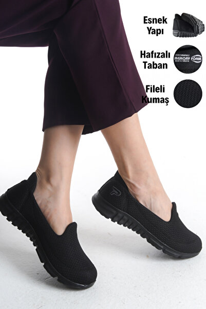 ZOLESSA Γυναικεία Μαύρη Ορθοπεδική Σόλα Άνετα Παπούτσια Μπαλαρίνας Μητέρας Κα...