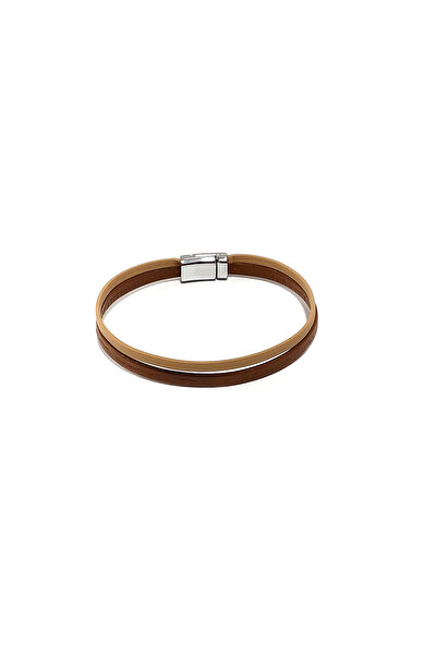 HER ŞEY NOTA www.herseynota.com Double Reflection Brown Tone Cord Genuine Lea...