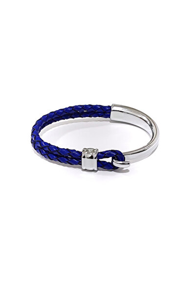 HER ŞEY NOTA www.herseynota.com Atlas Ring Navy Blue Genuine Leather Hooked M...