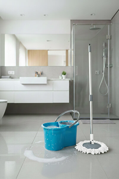 GOLDEN BAZAAR Planet SpinMop Döner Başlıklı Mop Set