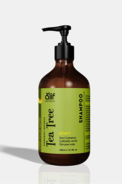 ALIF NATURALS Tea Tree Dandruff Hair Treatment Shampoo – Dandruff and flakes ...