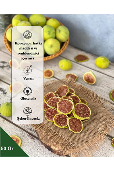 calimyrna Aydın Germencik Dağlarından Bardacık-Sarılop İncir Cipsi 50gr Yeni ...