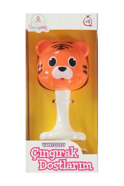 Genel Markalar Babycim Vantuzlu Çıngırak Dostlarım Kaplan - Standart