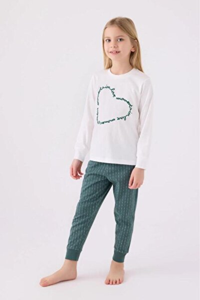 Arnetta 3050 Set de pijamale pentru fete, din bumbac, cu mânecă lungă, pentru...