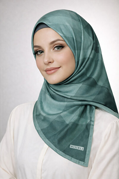 mim eşarp Eșarfă egipteană cu model în carouri de cristal sport imprimată