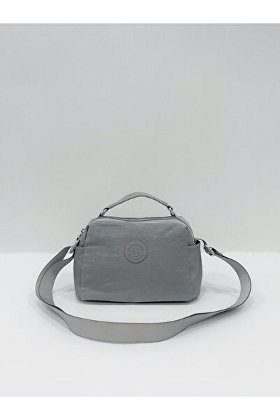 Sanmorris Kadın Suya Dayanıklı Paraşüt Kumaş Ayarlanabilir Çapraz Askılı Küçü...