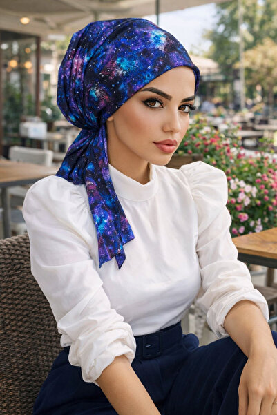 Aişe tesettür وشاح بنمط الكوكب