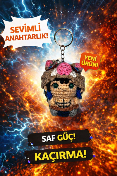 Morey سلسلة مفاتيح محبوكة من أميجورومي - إكسسوار حقيبة يدوية الصنع وهدية على ...