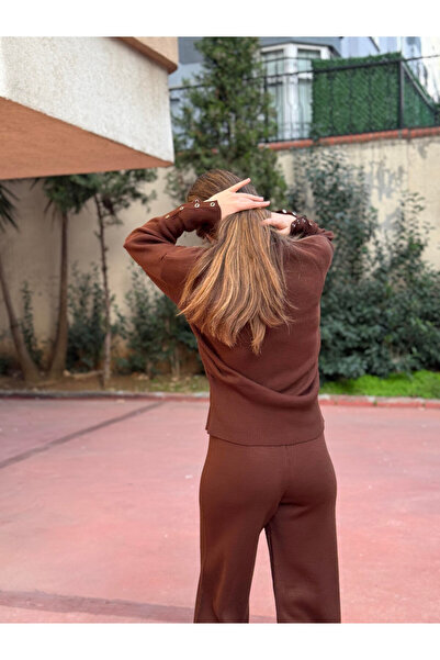 LOVELYSTORE Set de tricotaje standard, elegant, cu nasturi, pentru zi cu zi ș...