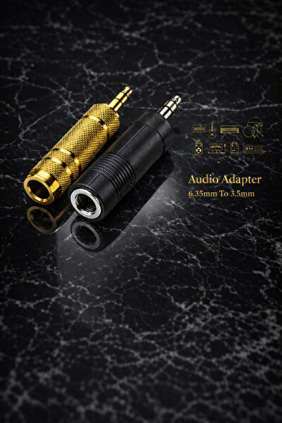 nelerbulurum محول جاك مزدوج - محول جاك من كبير إلى صغير (يحول من 6.3 ملم إلى ...