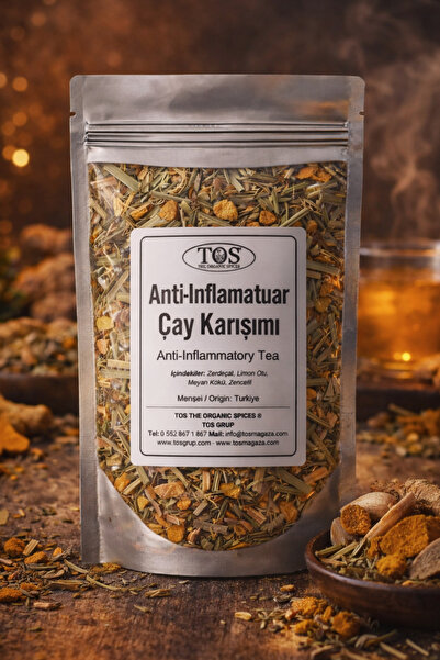 TOS The Organic Spices Anti Inflamatuar Çay 40 gr (1. Kalite) Anti-Inflammato...