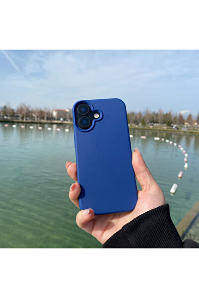 Apple iPhone 17 Velvet Camera Inside Case Raised Launch Silicone Protective Cover