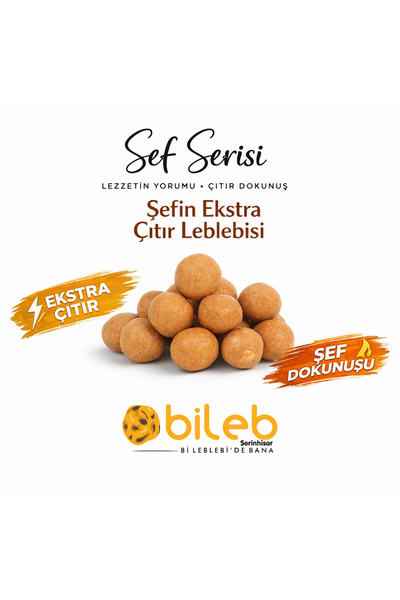 bileb serinhisar bi leblebi'de bana Şefin Ekstra Çıtır Leblebisi – Özel Kapla...