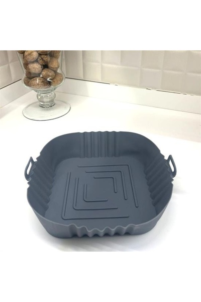 Go İthalat فرن سيليكون ملون مقاوم للحرارة وقابل للغسل ومقلاة هوائية مربعة الش...