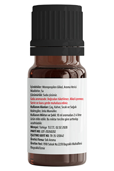 Sek Aroma Hazır Karışım Tahıl Kiti - Hazır Karşım Tahıl Aroması 10 ML (1 LİTREYE UYUMLU)