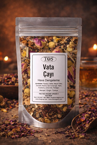 TOS The Organic Spices 40 جرام فاتا - شاي موازنة الهواء (1. الجودة)