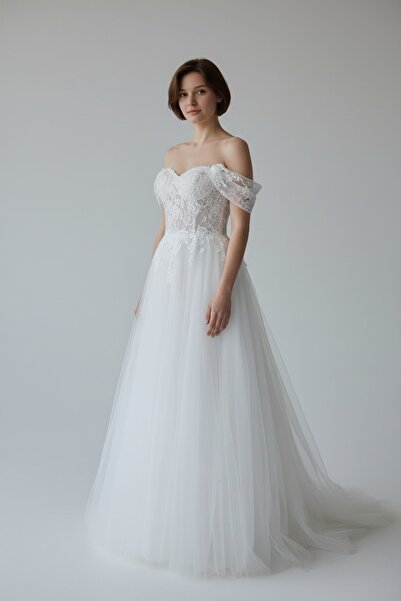 bride in love Fransız dantelli gelinlik,nikah elbisesi, gelinlik