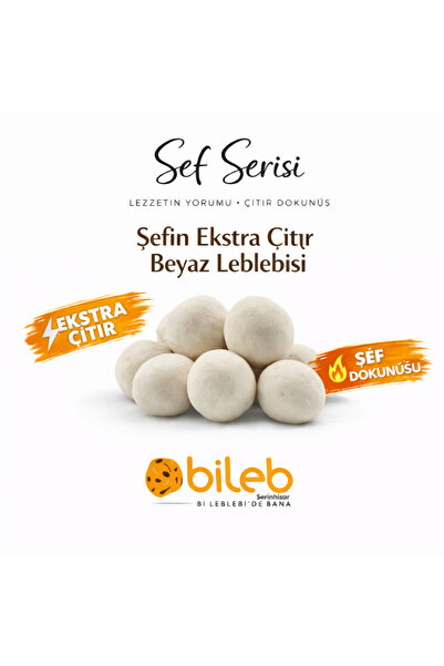 bileb serinhisar bi leblebi'de bana Şefin Ekstra Çıtır Beyaz Leblebisi – Özel...