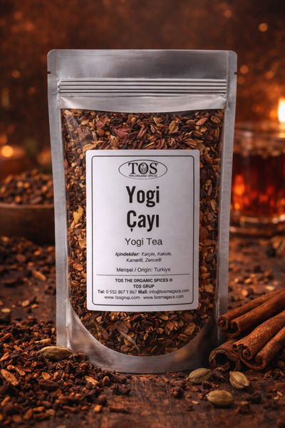TOS The Organic Spices Yogi Çayı 100 gr (1. Kalite) Yogi Tea