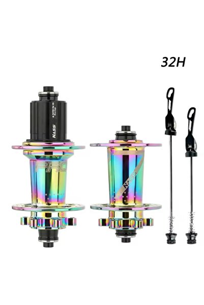 ROBESBON HSSN'S PRO 7 32h Rainbow, Colorful Ön-Arka Jant Göbek Takımı, Göbek ...