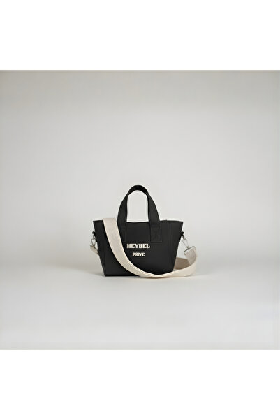 heybelprive HEYBEL Premium Mini Mumlu Siyah Kanvas Çanta, Küçük Çapraz Siyah ...