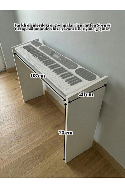 Montavo PS60 CT-S300 PSR-F52 Tuş Hassasiyetli Org Ahşap Org Sehpası Org Stand...