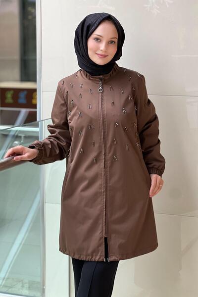 FUAT GÜRSEN Fuat Gürşen Metal Aksesuarlı Fermuarlı Kap