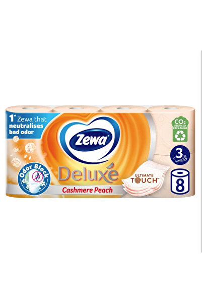 Zewa Deluxe Cashmere Peach Toilet Paper – Silk Softness and Peach Freshness (...