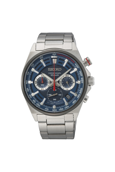 Seiko Chronograph Ssb407P1 Men's Wristwatch